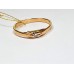 Золотое кольцо с бриллиантом 1.53г